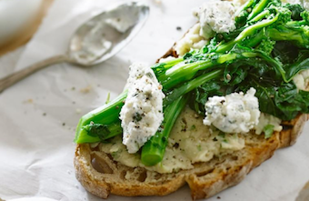 Paneer and Parsley Open Sandwich Recipe KitchenAid