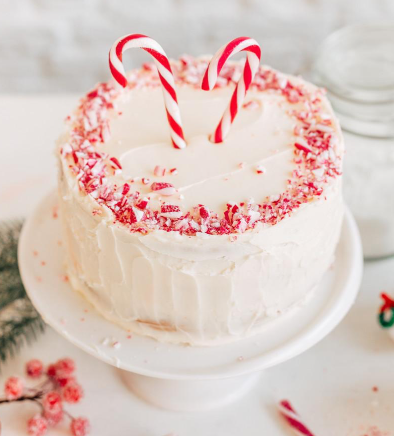 Candy Cane Cake Candy Cane Cake