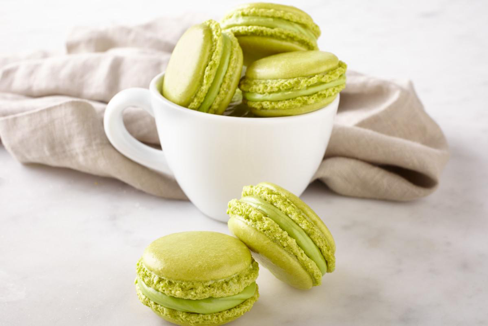 Green Tea Macarons