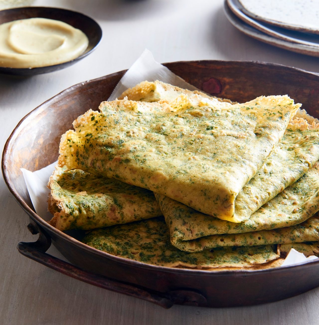 Indian Chickpea Crepes