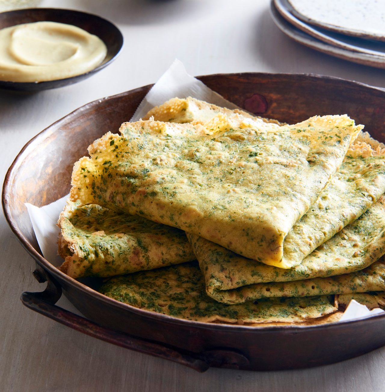 Indian Chickpea Crepes Indian Chickpea Crepes