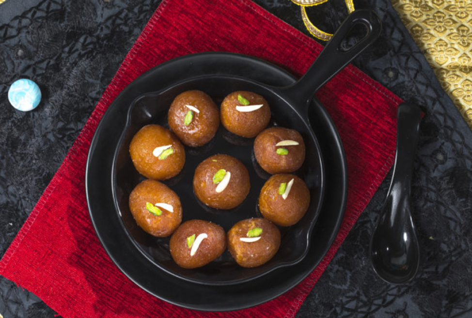 Rava Gulab Jamun