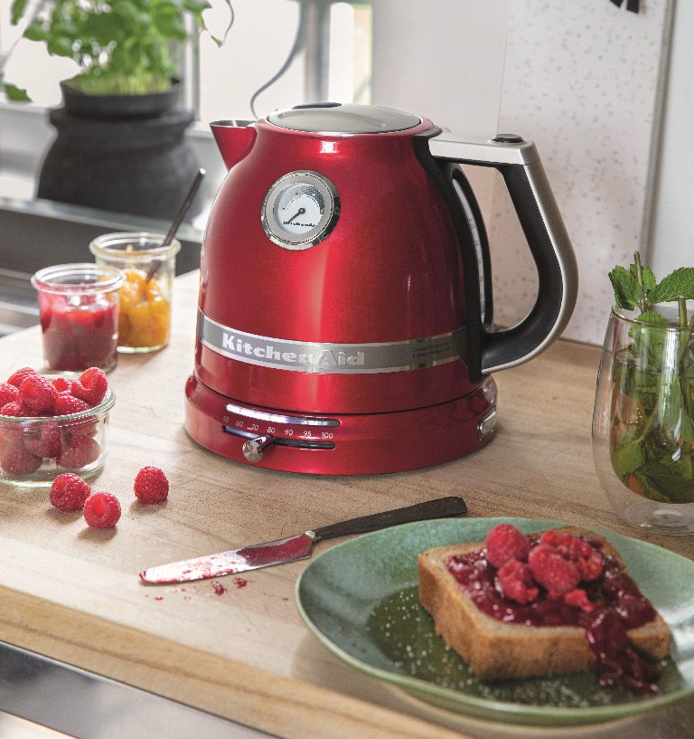 kitchenaid red tea kettle